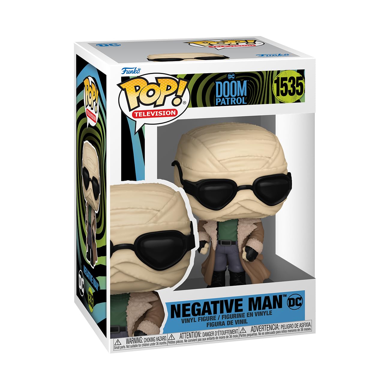 Foto 2 pulgar | Figura De Acción Funko Pop! Tv Dc Doom Patrol: ¡hombre Negativo! - Venta Internacional.