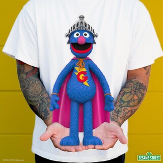 Foto 2 | Figura De Acción Super7 Sesame Street Super Grover De 17 Pulgadas - Venta Internacional.
