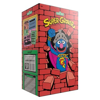 Foto 5 | Figura De Acción Super7 Sesame Street Super Grover De 17 Pulgadas - Venta Internacional.
