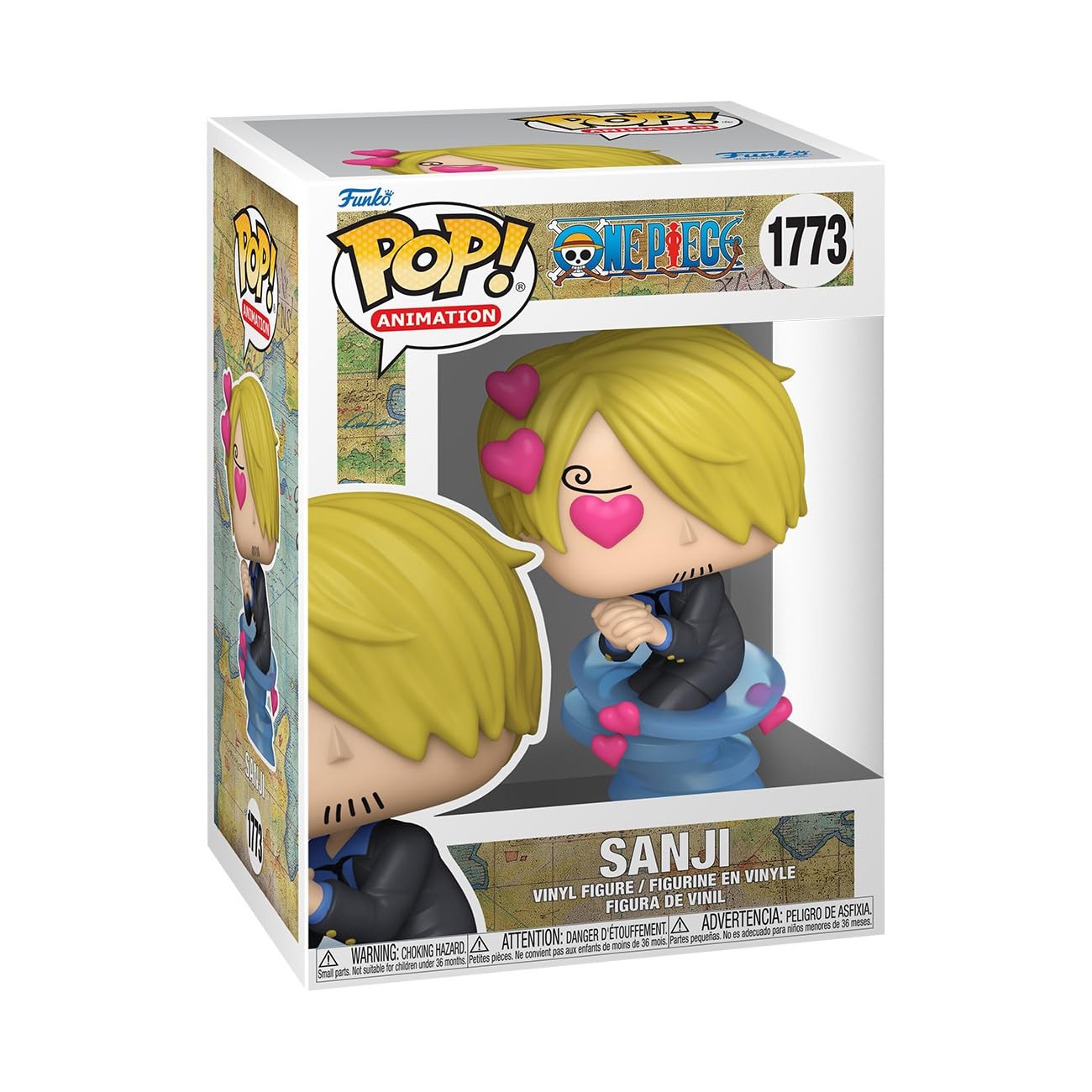 Foto 1 | ¡funko Pop! Figura Animada De Sanji De Una Sola Pieza, 10,8 Cm - Funko - Venta Internacional.