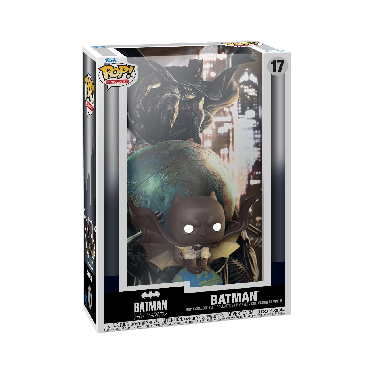 Foto 1 | Figura De Acción Funko Pop! Portada De Cómic: Dc Batman 10 Cm - Venta Internacional.