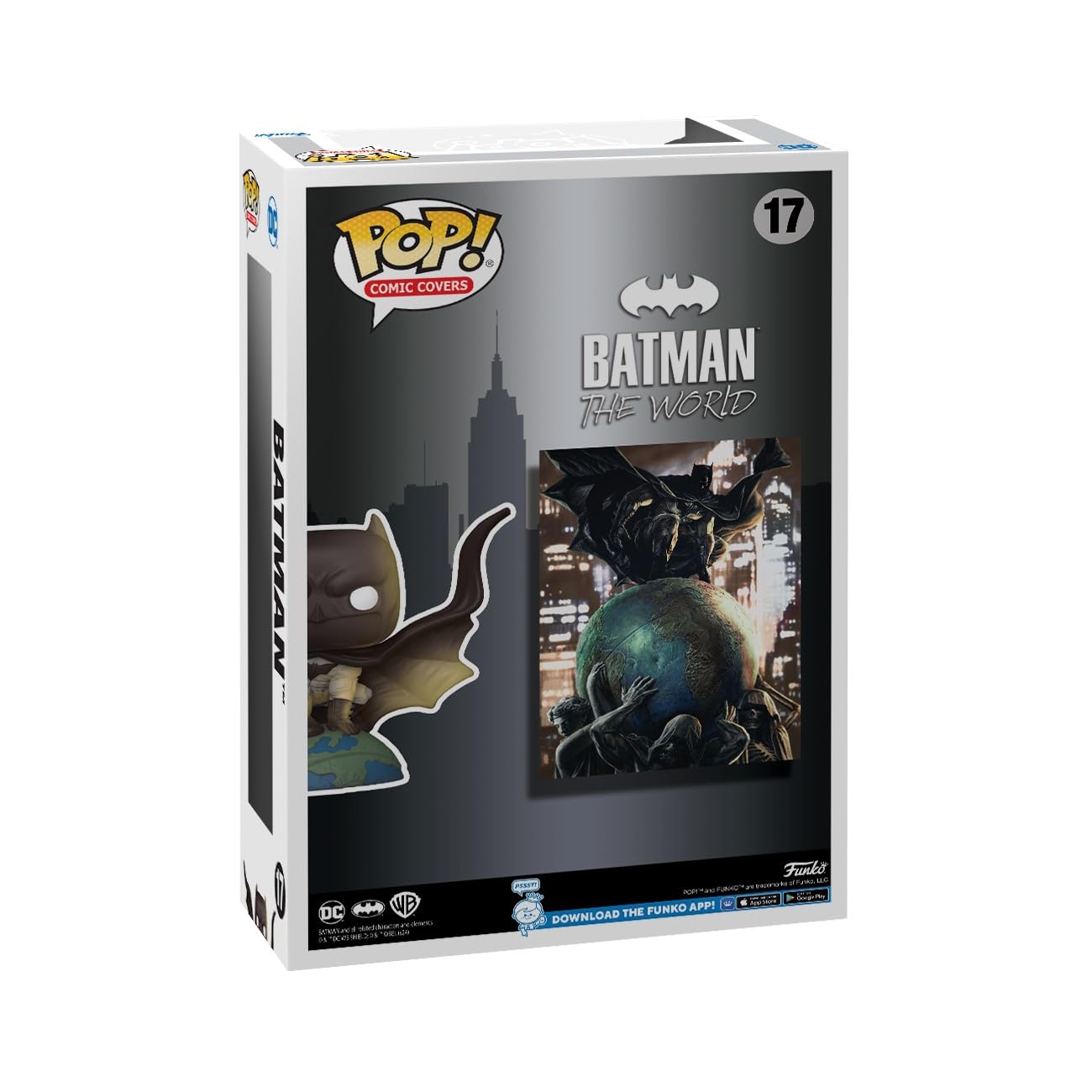 Foto 4 pulgar | Figura De Acción Funko Pop! Portada De Cómic: Dc Batman 10 Cm - Venta Internacional.