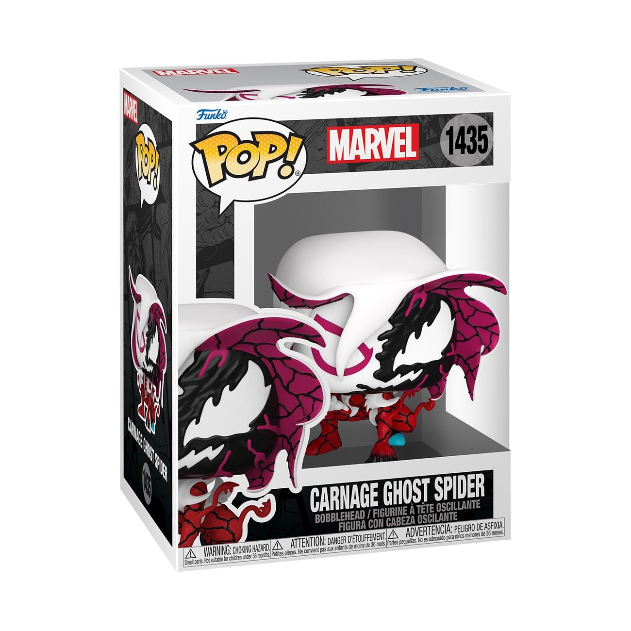 Foto 2 pulgar | Figura De Acción Funko Pop! ¡araña Fantasma Carnagizada Por Marvel! - Venta Internacional.