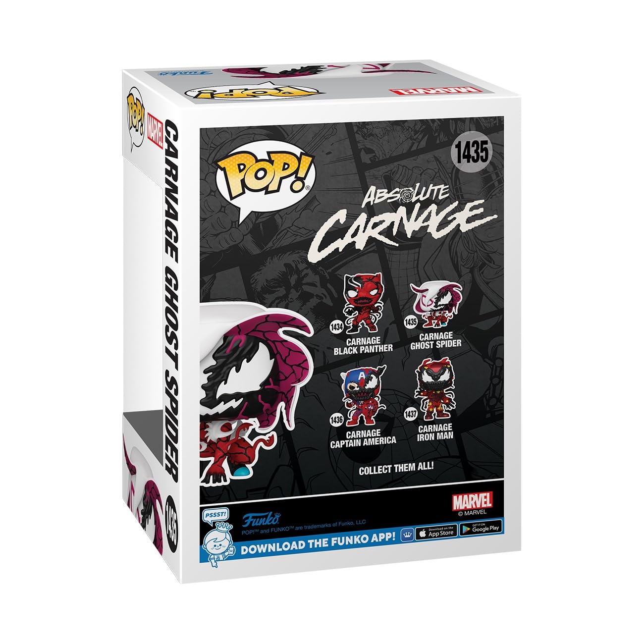 Foto 4 pulgar | Figura De Acción Funko Pop! ¡araña Fantasma Carnagizada Por Marvel! - Venta Internacional.
