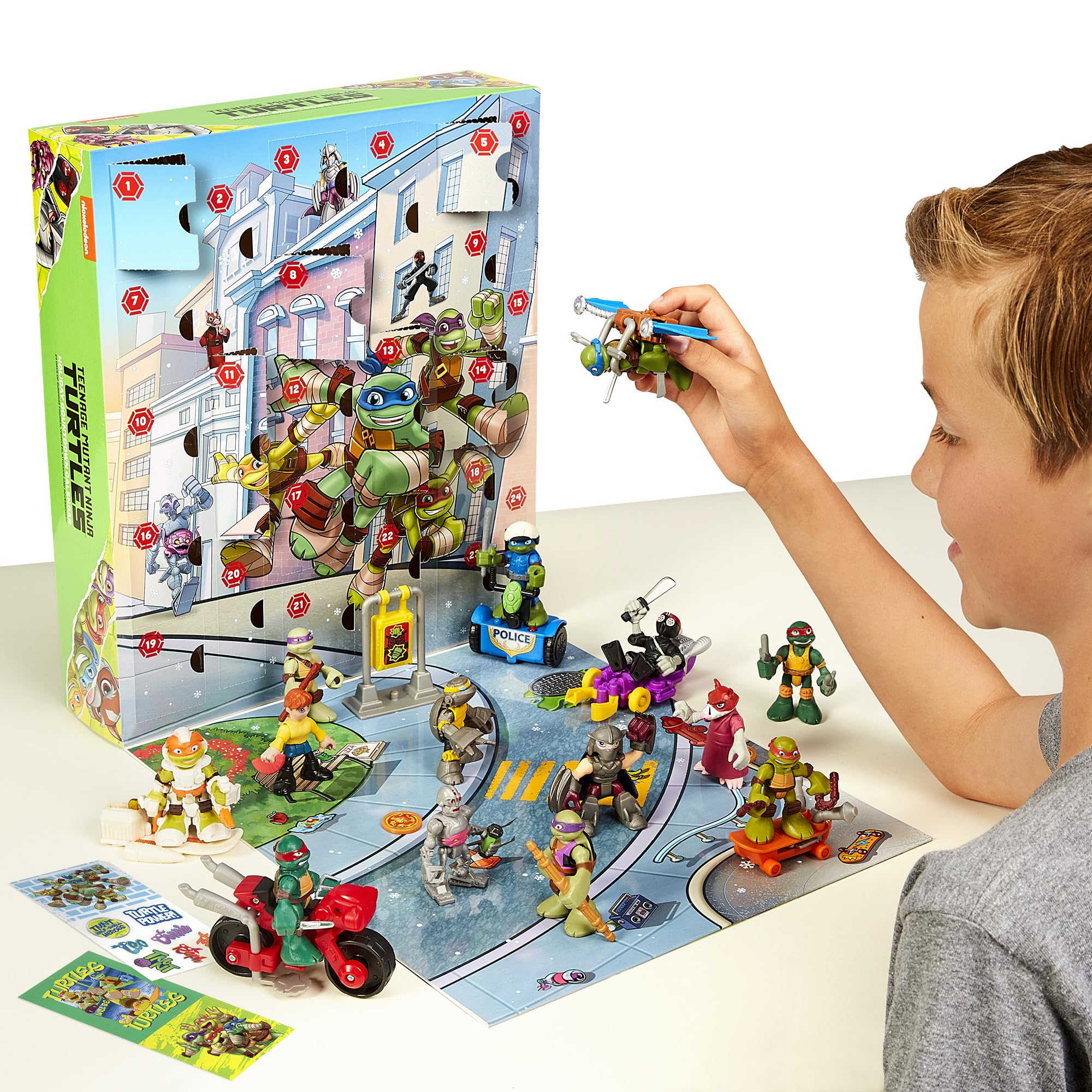 Foto 1 | Calendario De Cuenta Regresiva Para Las Fiestas Teenage Mutant Ninja Turtles - Venta Internacional.