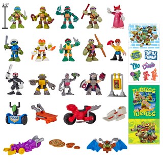 Foto 2 | Calendario De Cuenta Regresiva Para Las Fiestas Teenage Mutant Ninja Turtles - Venta Internacional.