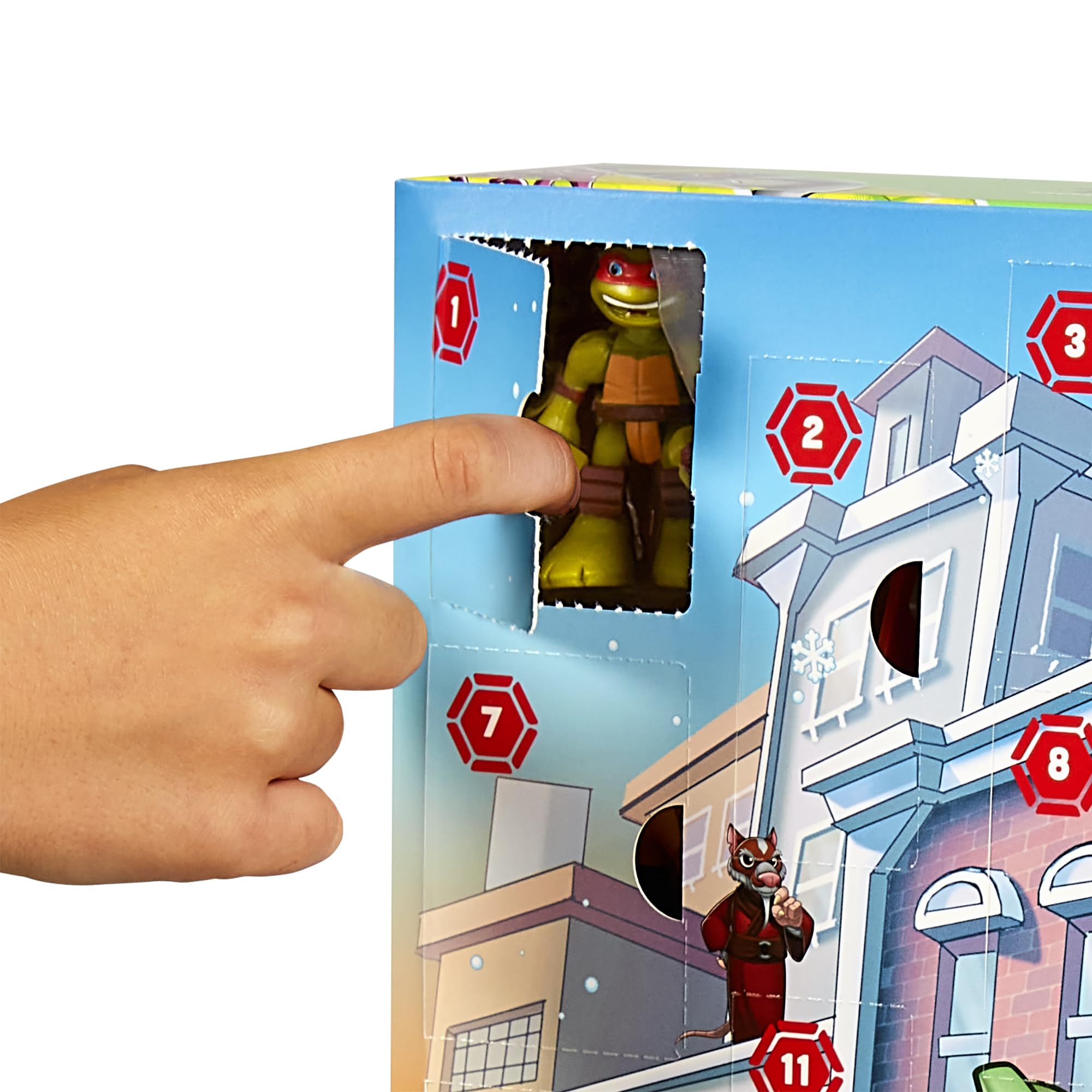 Foto 3 | Calendario De Cuenta Regresiva Para Las Fiestas Teenage Mutant Ninja Turtles - Venta Internacional.