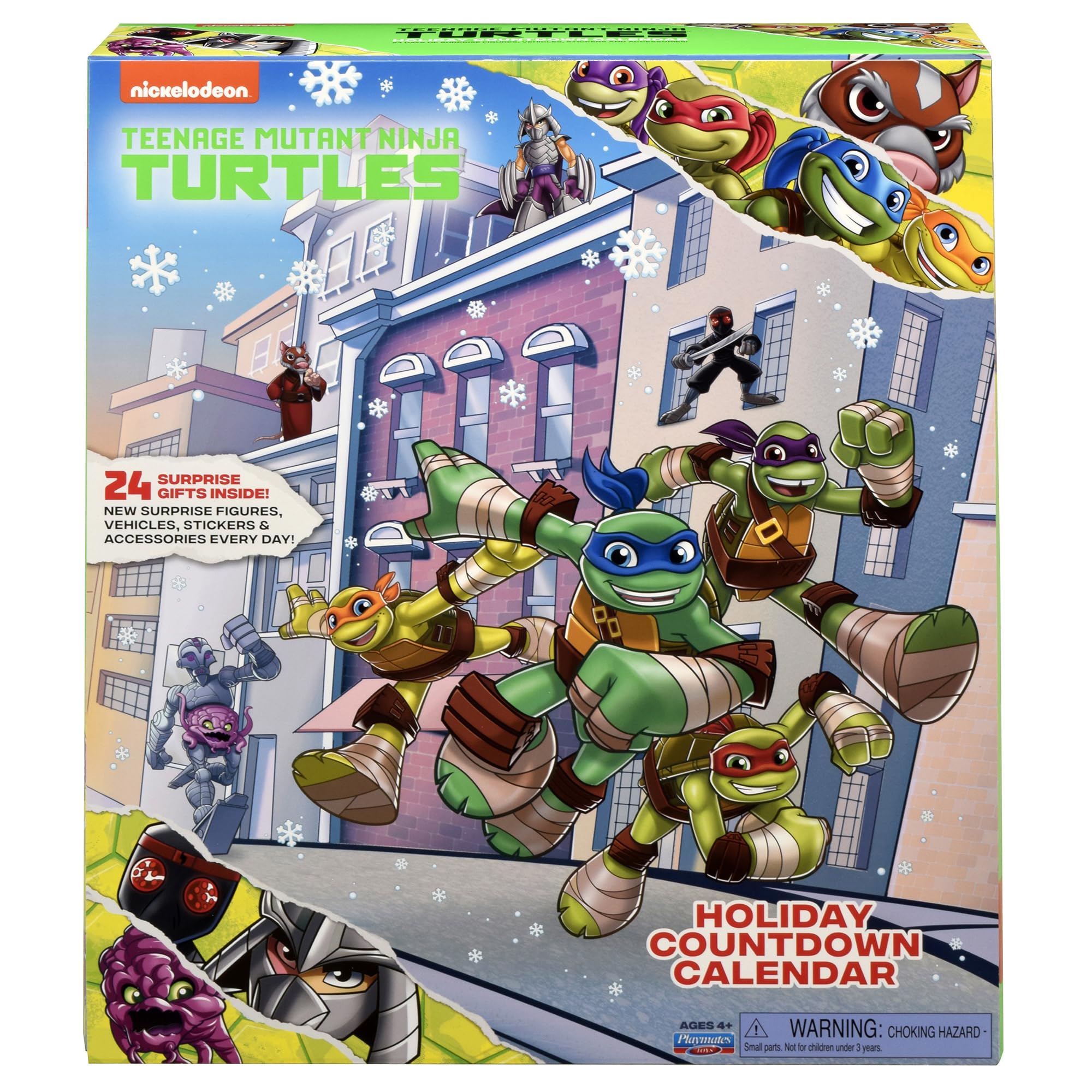 Foto 4 | Calendario De Cuenta Regresiva Para Las Fiestas Teenage Mutant Ninja Turtles - Venta Internacional.