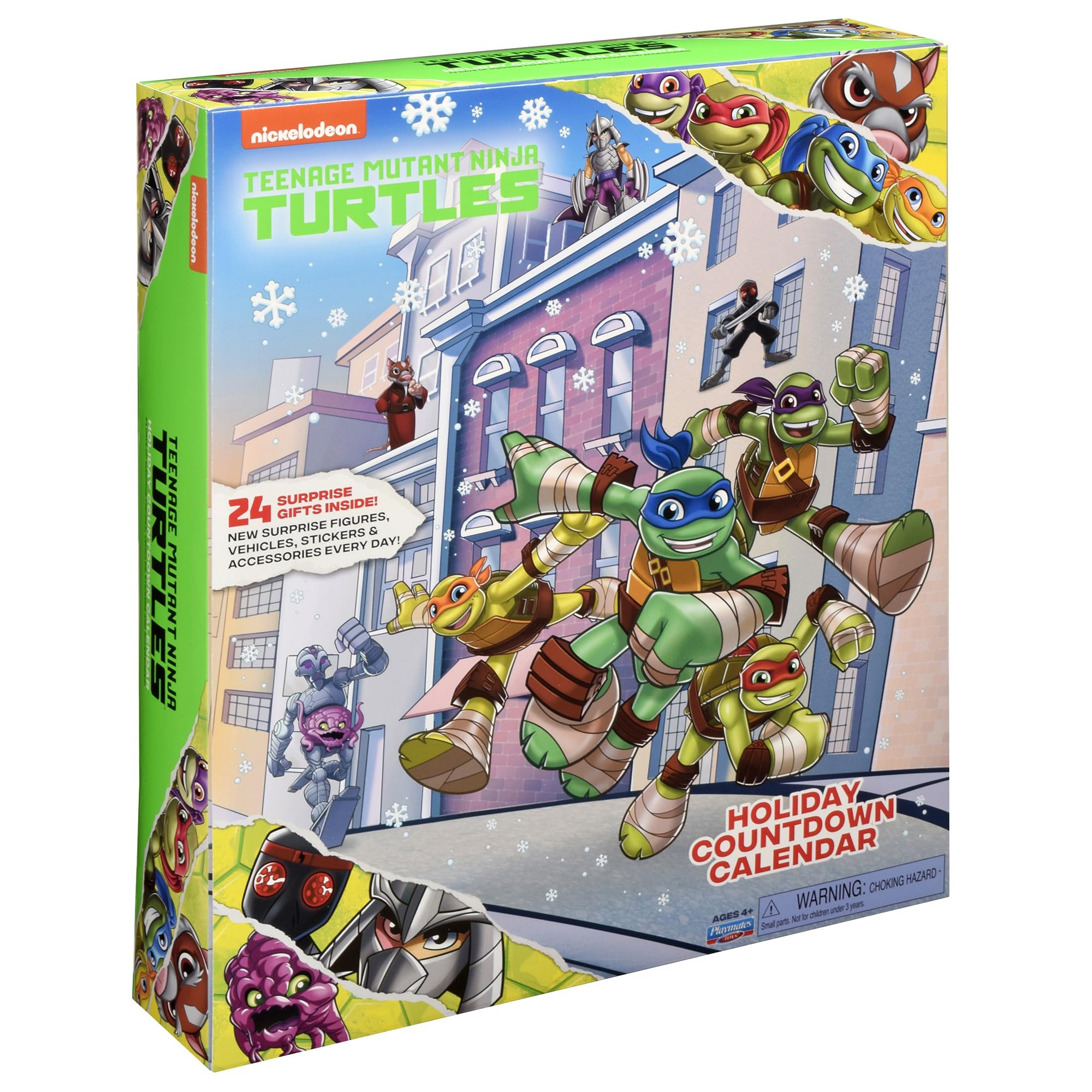 Foto 5 | Calendario De Cuenta Regresiva Para Las Fiestas Teenage Mutant Ninja Turtles - Venta Internacional.