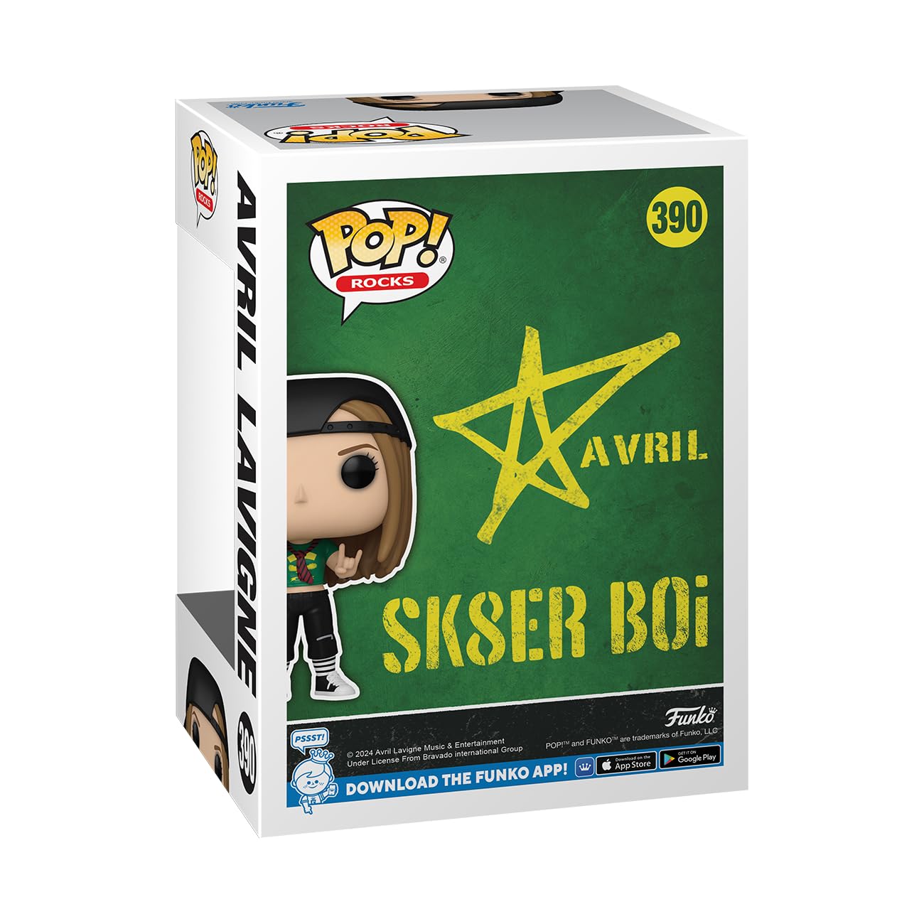 Foto 3 | ¡funko Pop! Figura De Vinilo Rocks Avril Lavigne Sk8ter Boi - Venta Internacional.