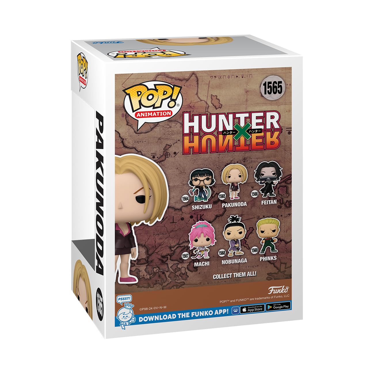 Foto 4 pulgar | Animación Funko Pop Funko Hunter X Hunter Pakunoda 10 Cm - Venta Internacional.