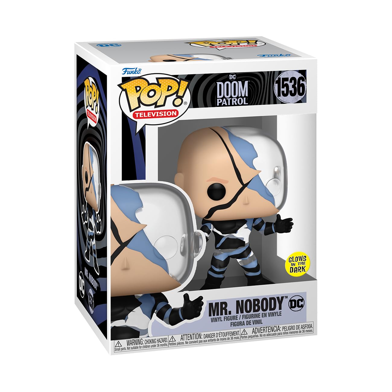 Foto 1 | Figura De Acción Funko Pop! Tv: Dc Doom Patrol: Sr. Nadie - Venta Internacional.