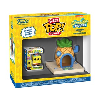Foto 1 | Funko Pop! De Colección Bob Esponja De Bitty Town Con Pineapple House - Venta Internacional.