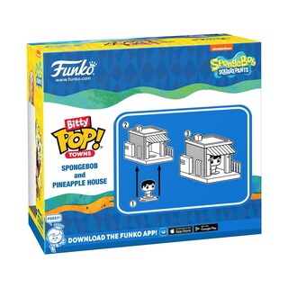 Foto 3 | Funko Pop! De Colección Bob Esponja De Bitty Town Con Pineapple House - Venta Internacional.