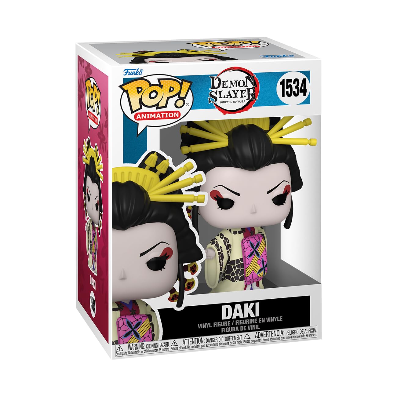Foto 1 | Figura De Vinilo Funko Pop! Animación: Demon Slayer Daki, 12,5 Cm - Venta Internacional.