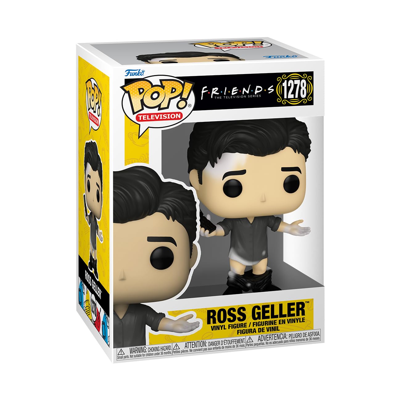 Foto 2 pulgar | ¡funko Pop! Tv: Friends: Figura De Ross Geller Con Pantalones De Cuero - Venta Internacional.