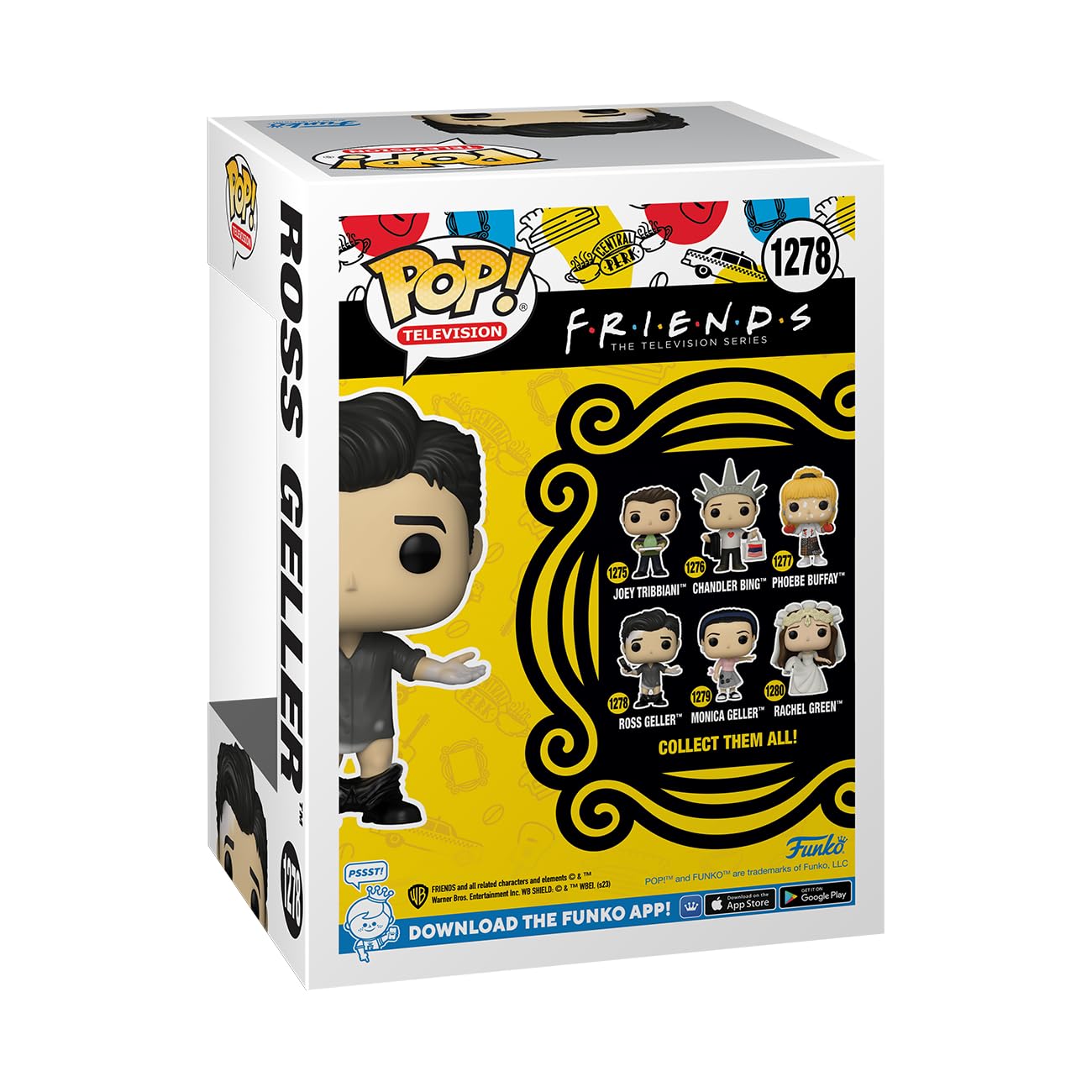 Foto 4 pulgar | ¡funko Pop! Tv: Friends: Figura De Ross Geller Con Pantalones De Cuero - Venta Internacional.