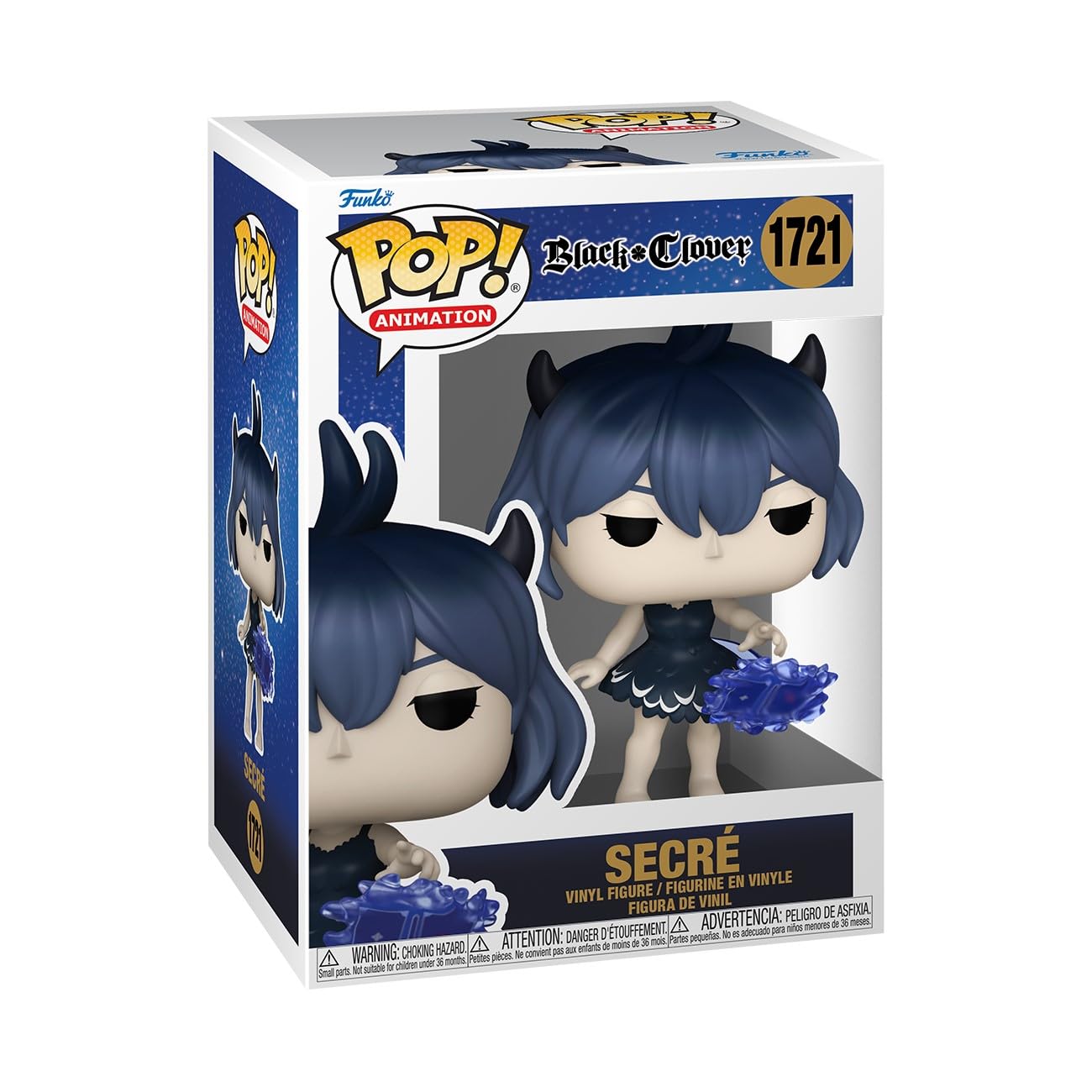 Foto 2 pulgar | Figura De Vinilo Funko Pop Animation Black Clover Secré - Venta Internacional.