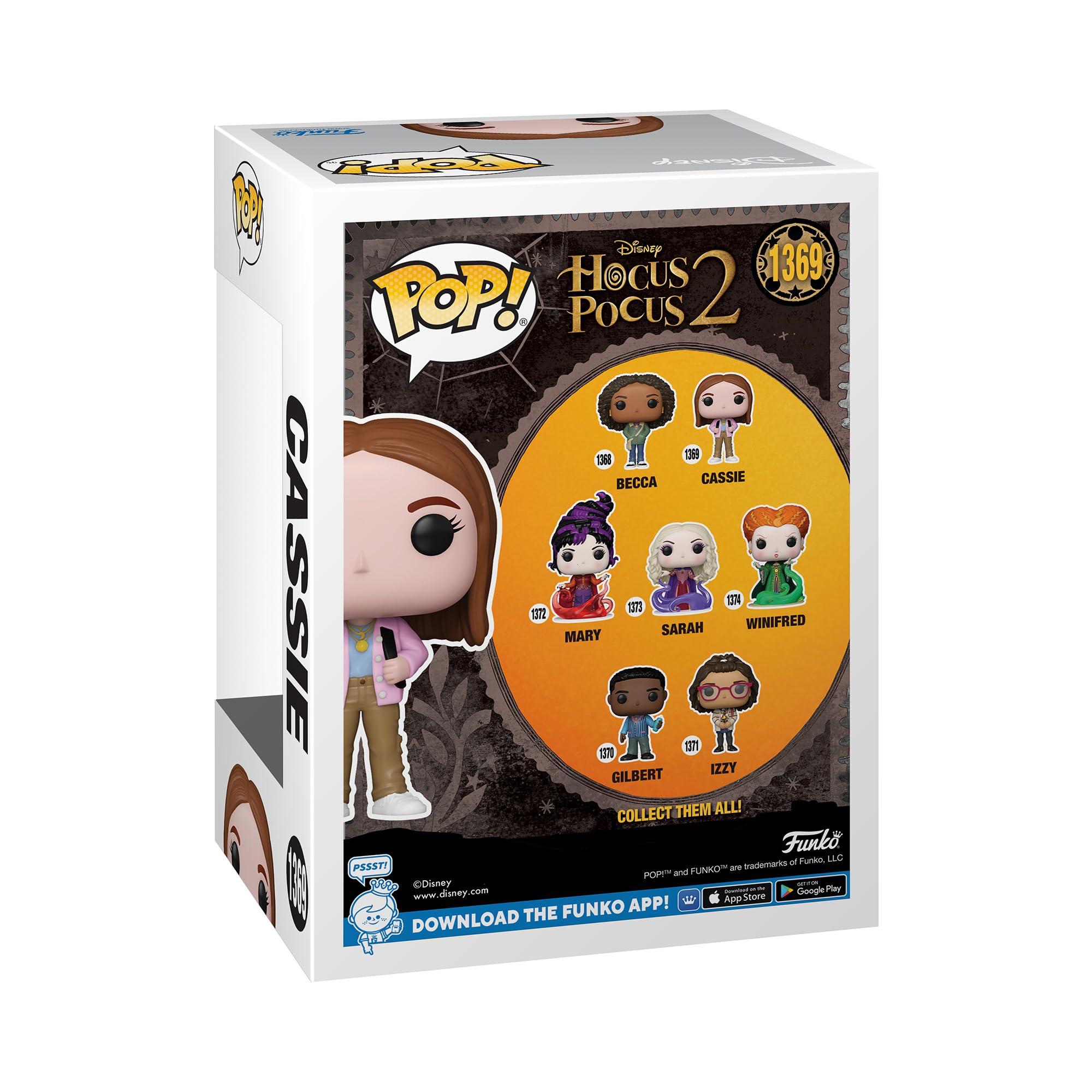 Foto 4 pulgar | Figura De Vinilo Funko Pop! Disney Hocus Pocus 2 Cassie, 9,5 Cm - Venta Internacional.