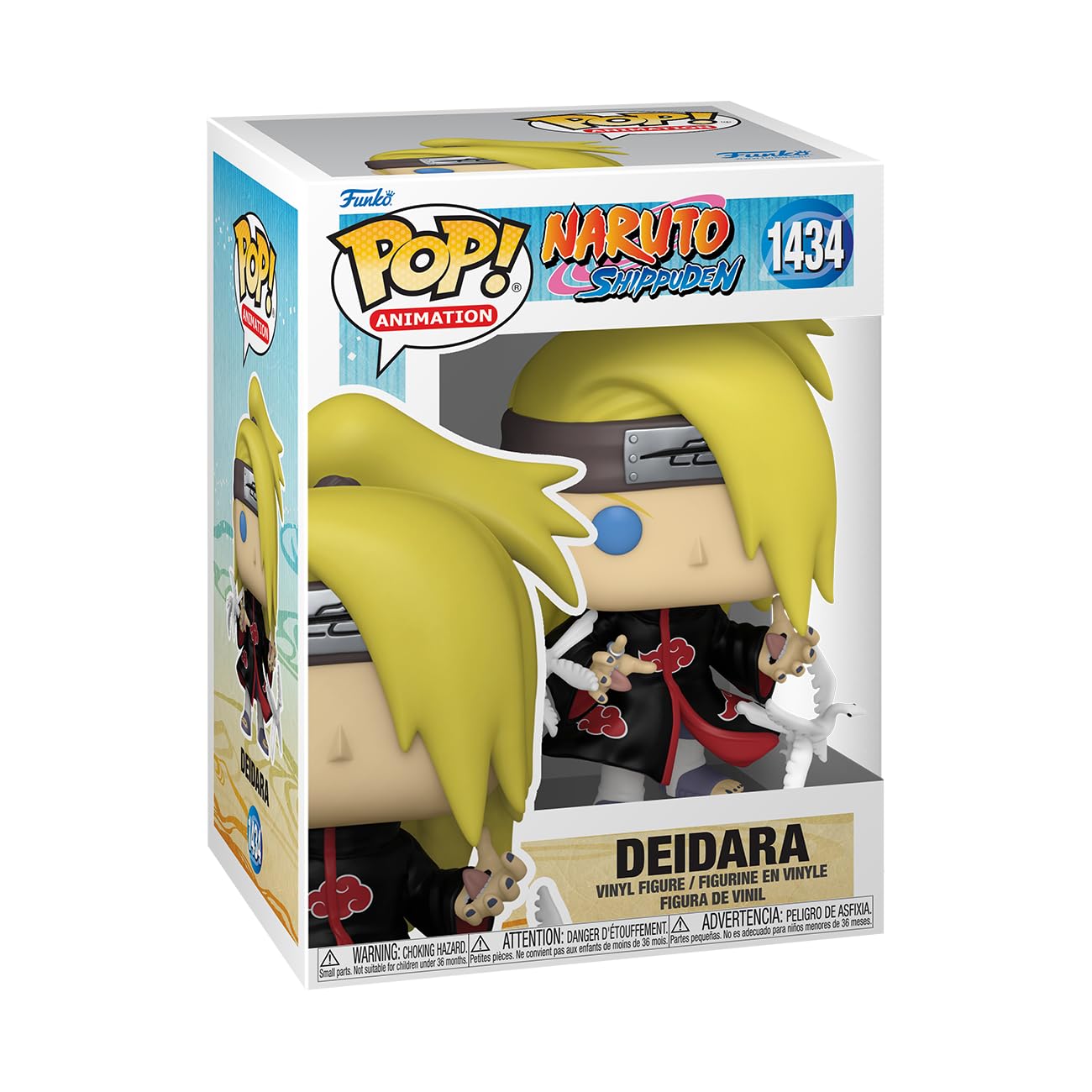 Foto 3 pulgar | Figura Funko Pop! Animación: Naruto Shippuden, Deidara, 12 Cm - Venta Internacional.