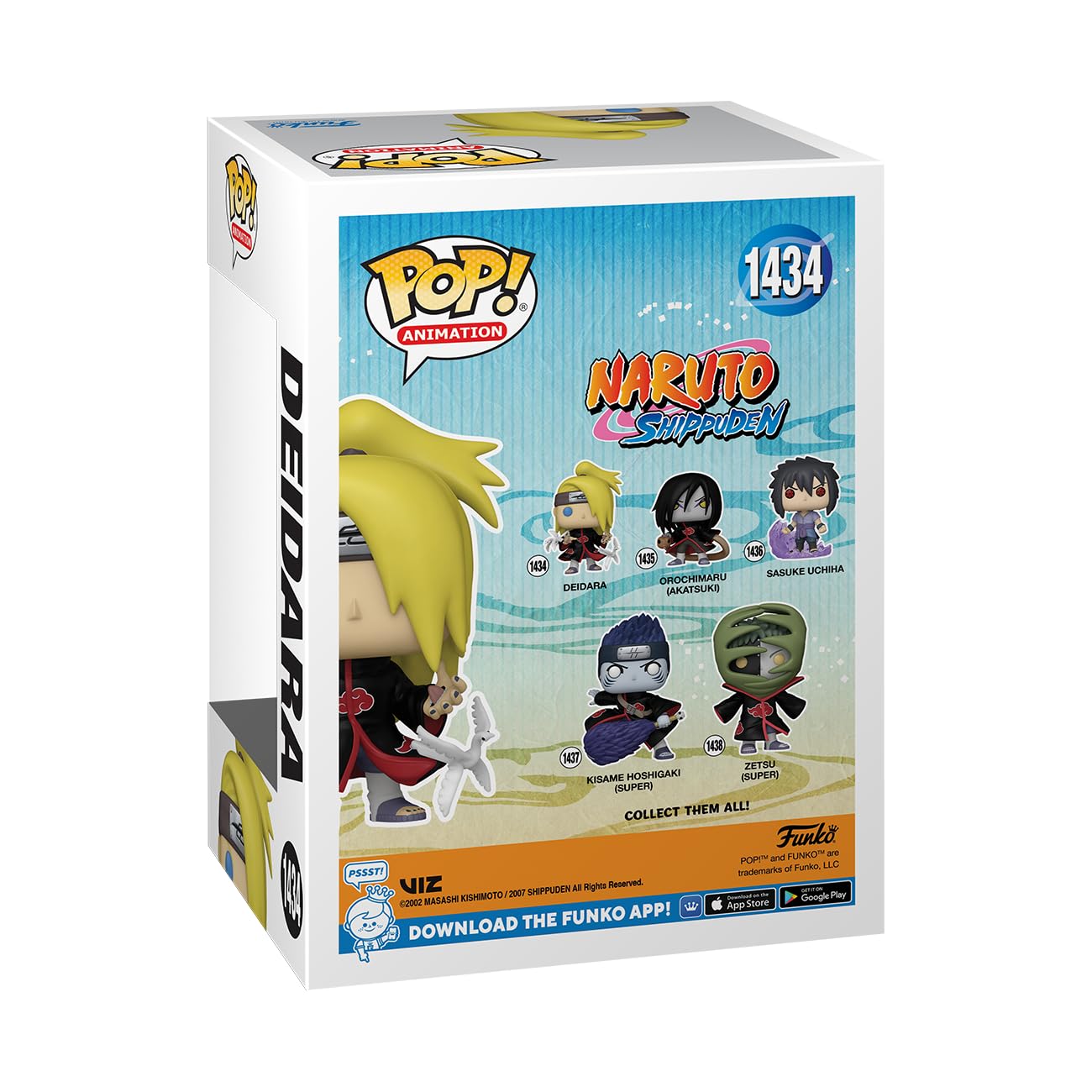 Foto 4 pulgar | Figura Funko Pop! Animación: Naruto Shippuden, Deidara, 12 Cm - Venta Internacional.