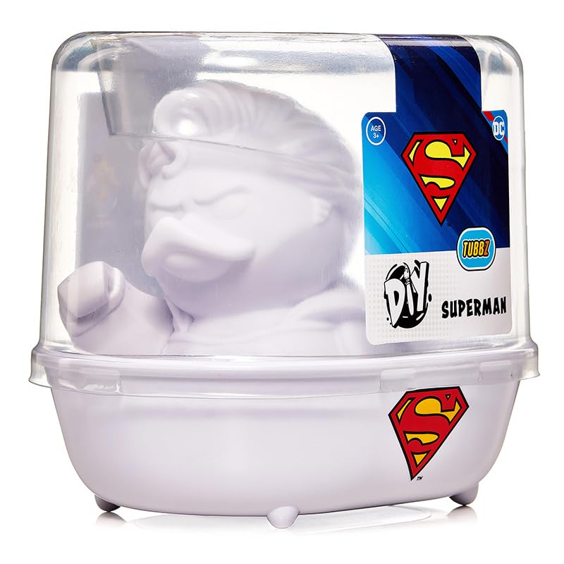 Foto 3 pulgar | Figura De Pato De Goma Tubbz Diy Dc Comics Superman Cosplay - Venta Internacional.