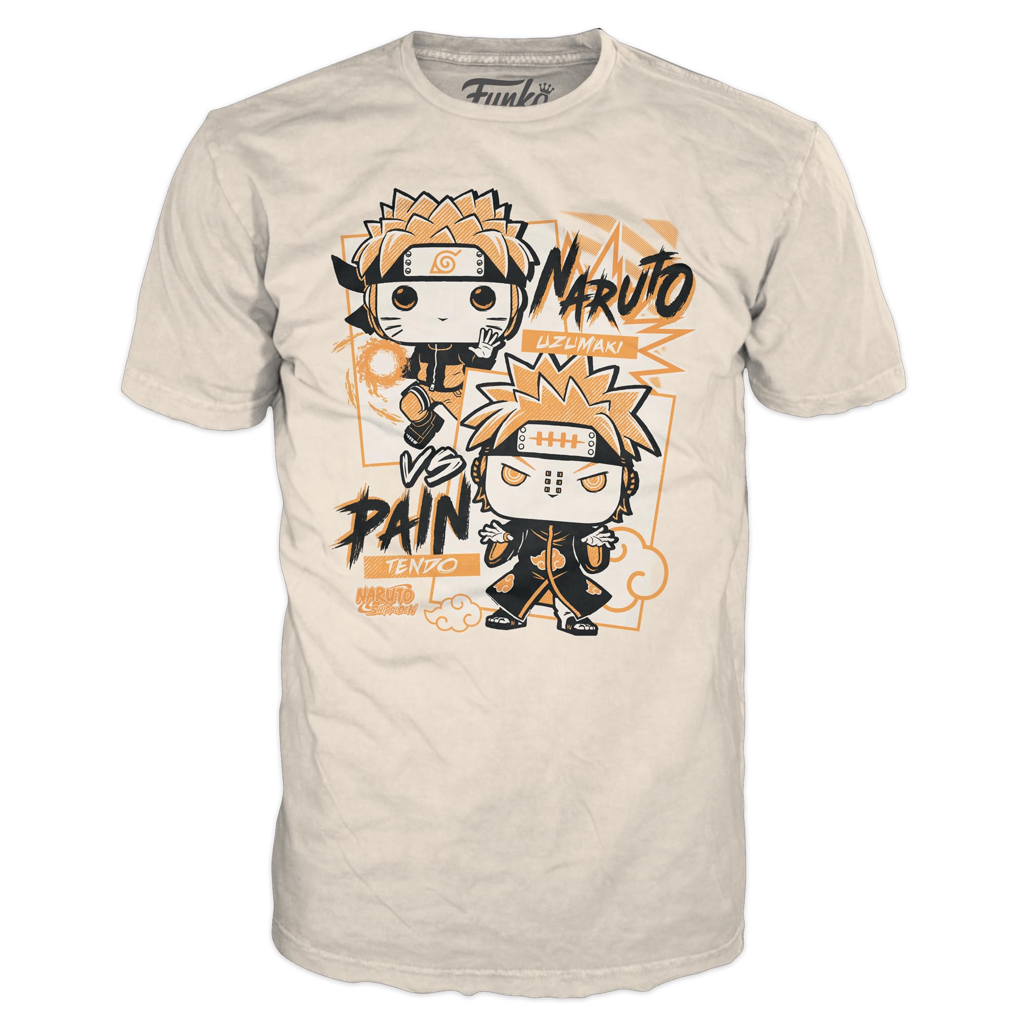 Foto 2 pulgar | Camiseta Funko Pop! Naruto Naruto Uzumaki Contra Pain Tendo 3xl - Venta Internacional.