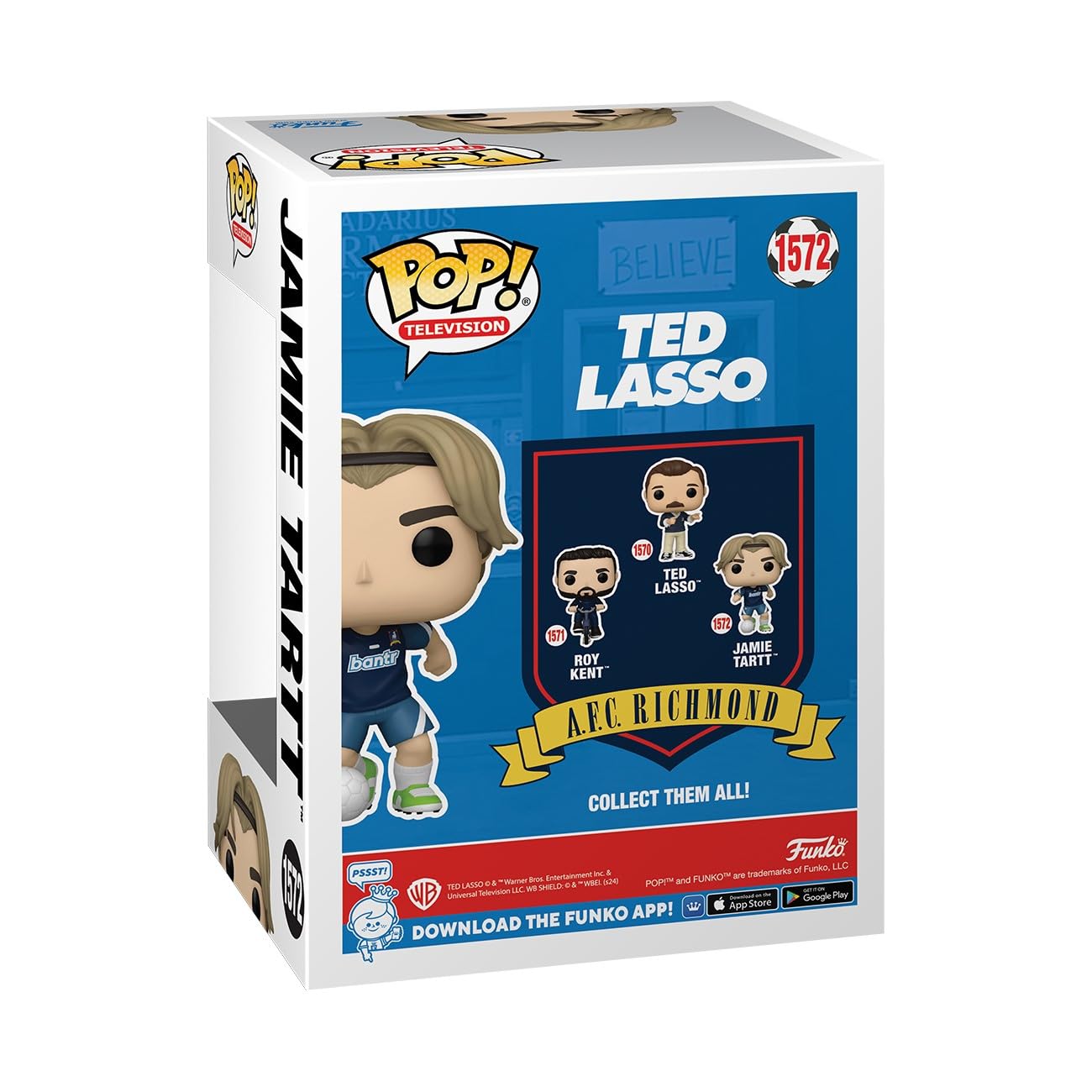 Foto 4 pulgar | Figura De Vinilo Funko Pop Tv Ted Lasso Jamie Tartt, 10 Cm - Venta Internacional.