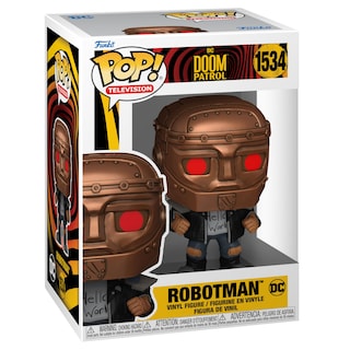 Foto 1 | Figura De Acción Funko Pop! Tv Dc Doom Patrol Robotman, 9,8 Cm - Venta Internacional.