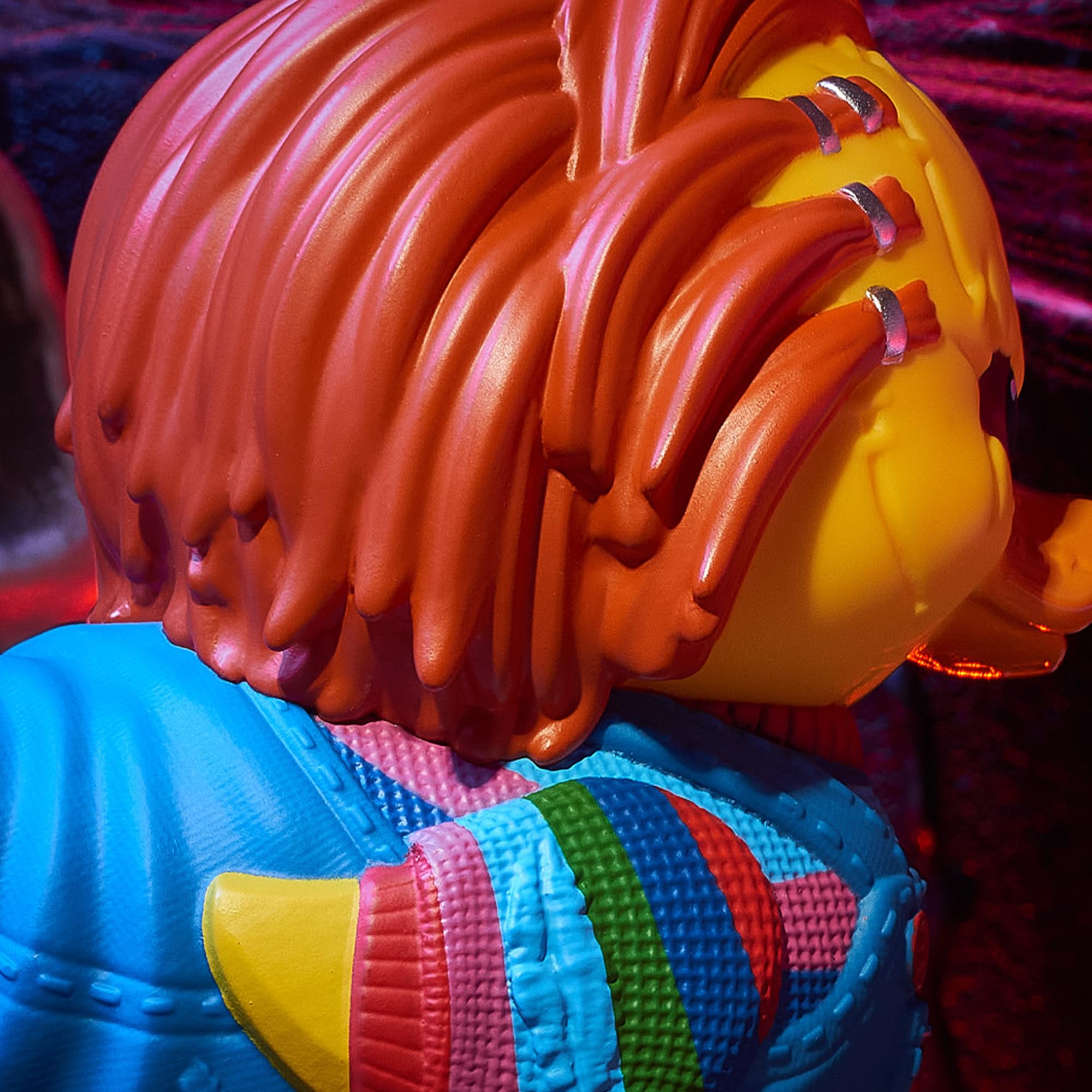 Foto 6 pulgar | Figura Coleccionable De Vinilo Con Forma De Pato De Goma Tubbz Con Cicatrices De Chucky - Venta Internacional.