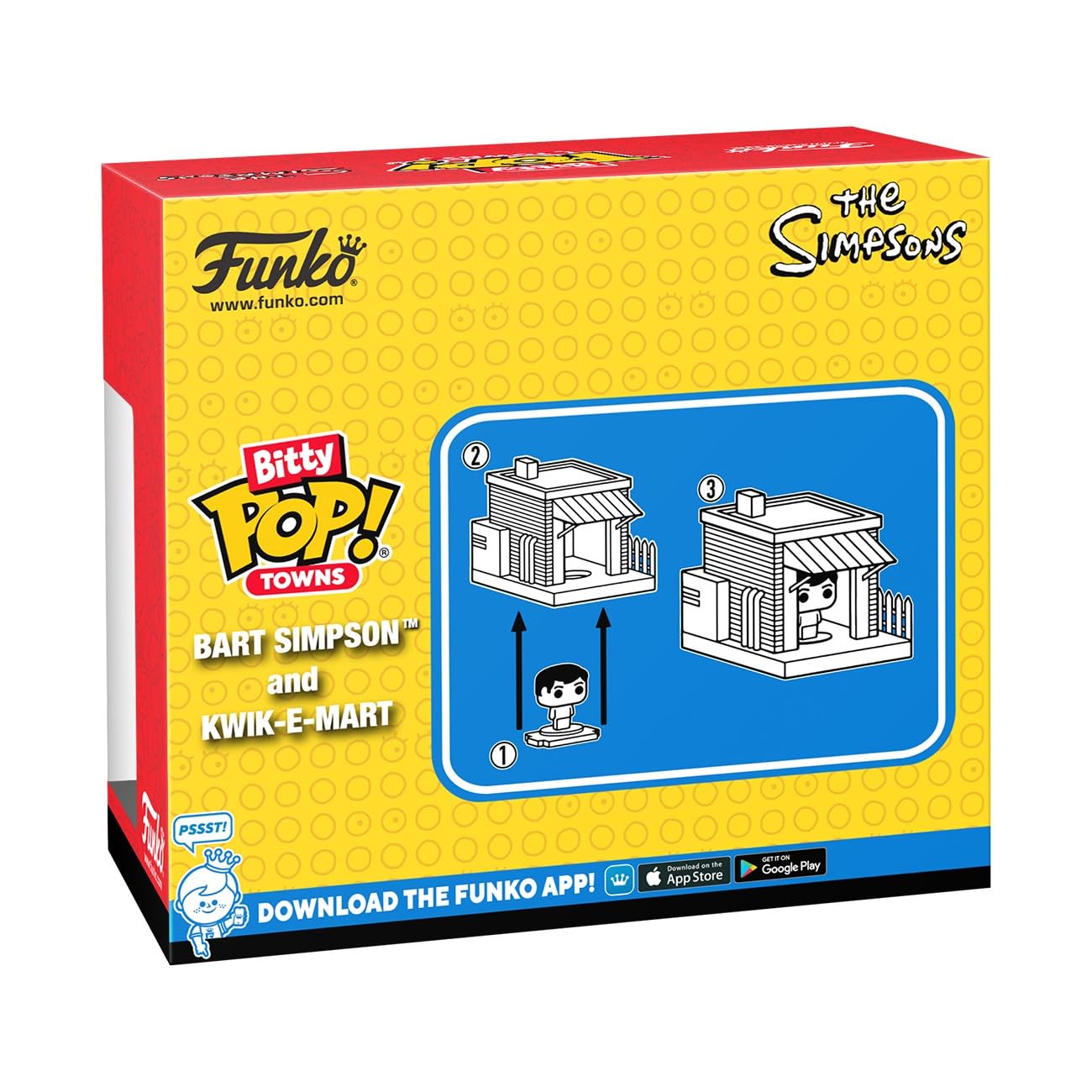 Foto 4 pulgar | Funko Pop! De Colección Bitty Town: Los Simpson - Bart Simpson - Venta Internacional.