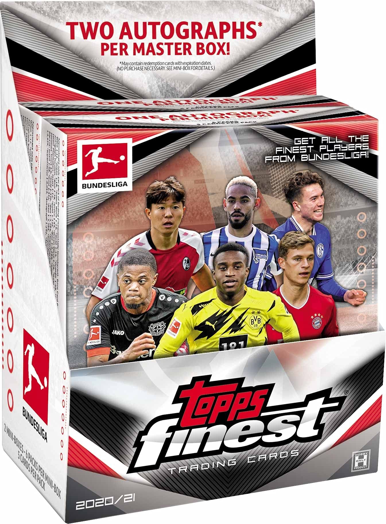Foto 1 | Hobby Box Topps Bundesliga Finest Soccer 2021 Con 12 Paquetes - Venta Internacional.