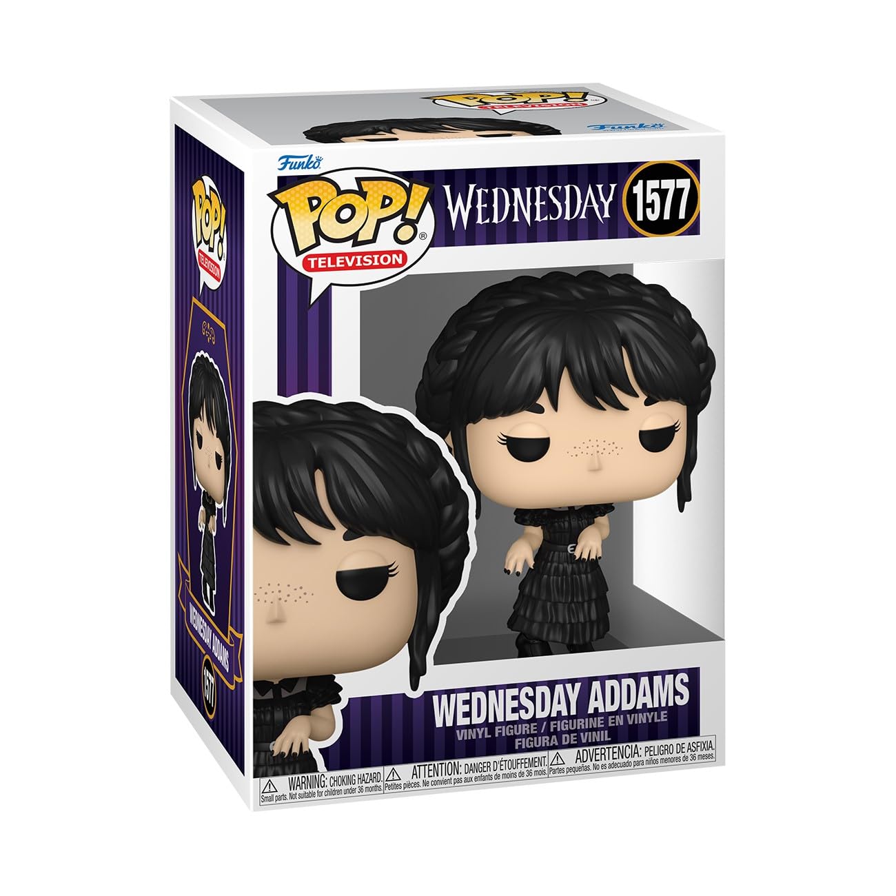 Foto 1 | Figura De Acción Funko Pop! Tv Wednesday Addams Rave'n 10 Cm - Venta Internacional.
