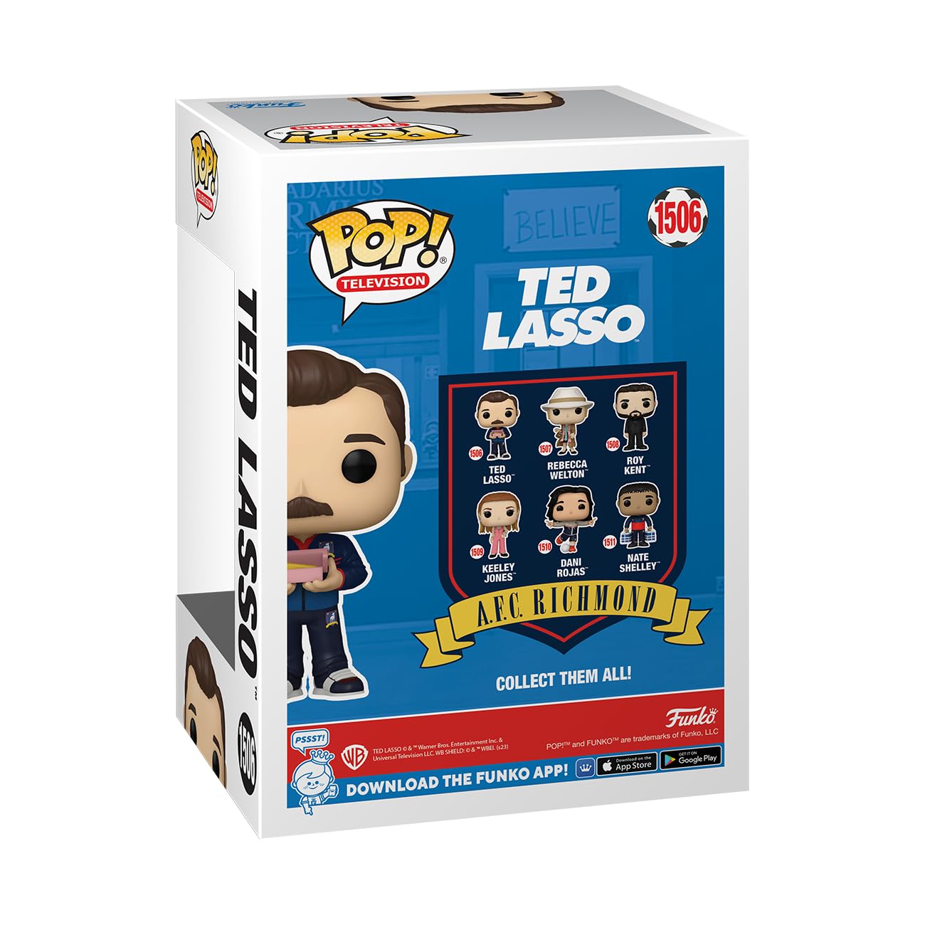 Foto 3 | ¡funko Pop! Tv: Ted Lasso - Figura De Ted Lasso Con Galletas - Venta Internacional.