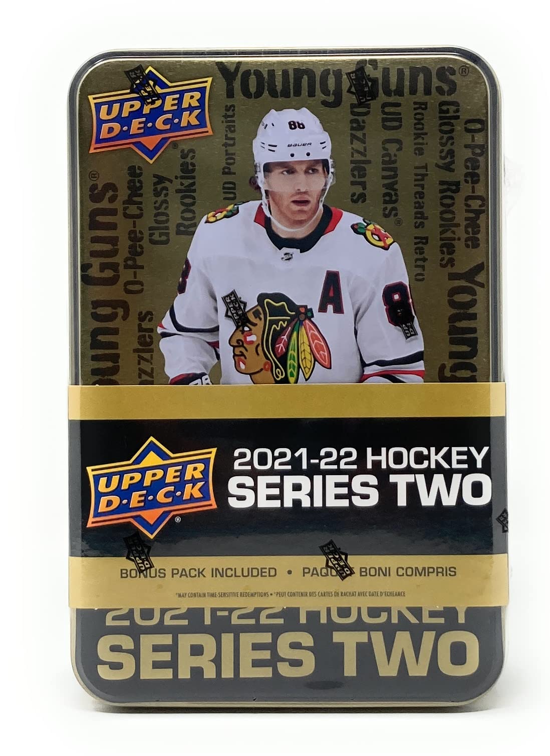 Foto 2 pulgar | Hockey Cards Collector's Tin Upper Deck 2021-22 Serie 2 - Venta Internacional.