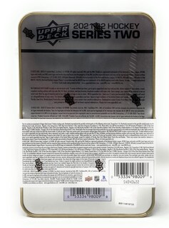 Foto 2 | Hockey Cards Collector's Tin Upper Deck 2021-22 Serie 2 - Venta Internacional.