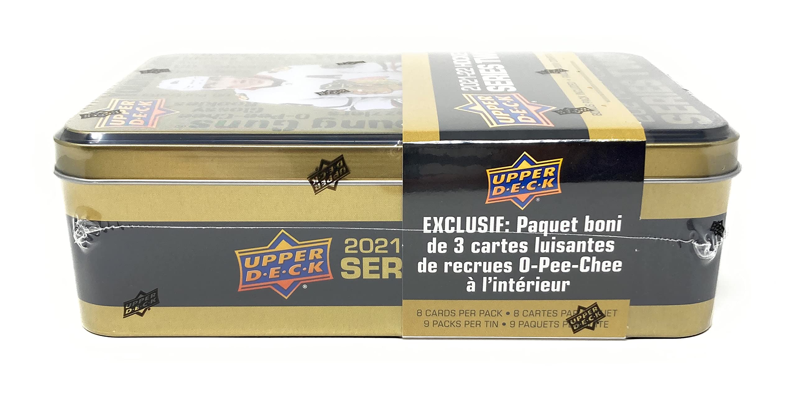 Foto 3 | Hockey Cards Collector's Tin Upper Deck 2021-22 Serie 2 - Venta Internacional.