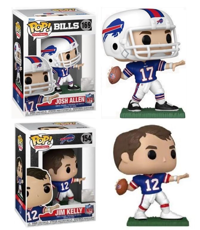 Foto 2 pulgar | ¡funko Pop! Combinación De Josh Allen/jim Kelly De Los Buffalo Bills De La Nfl - Venta Internacional.