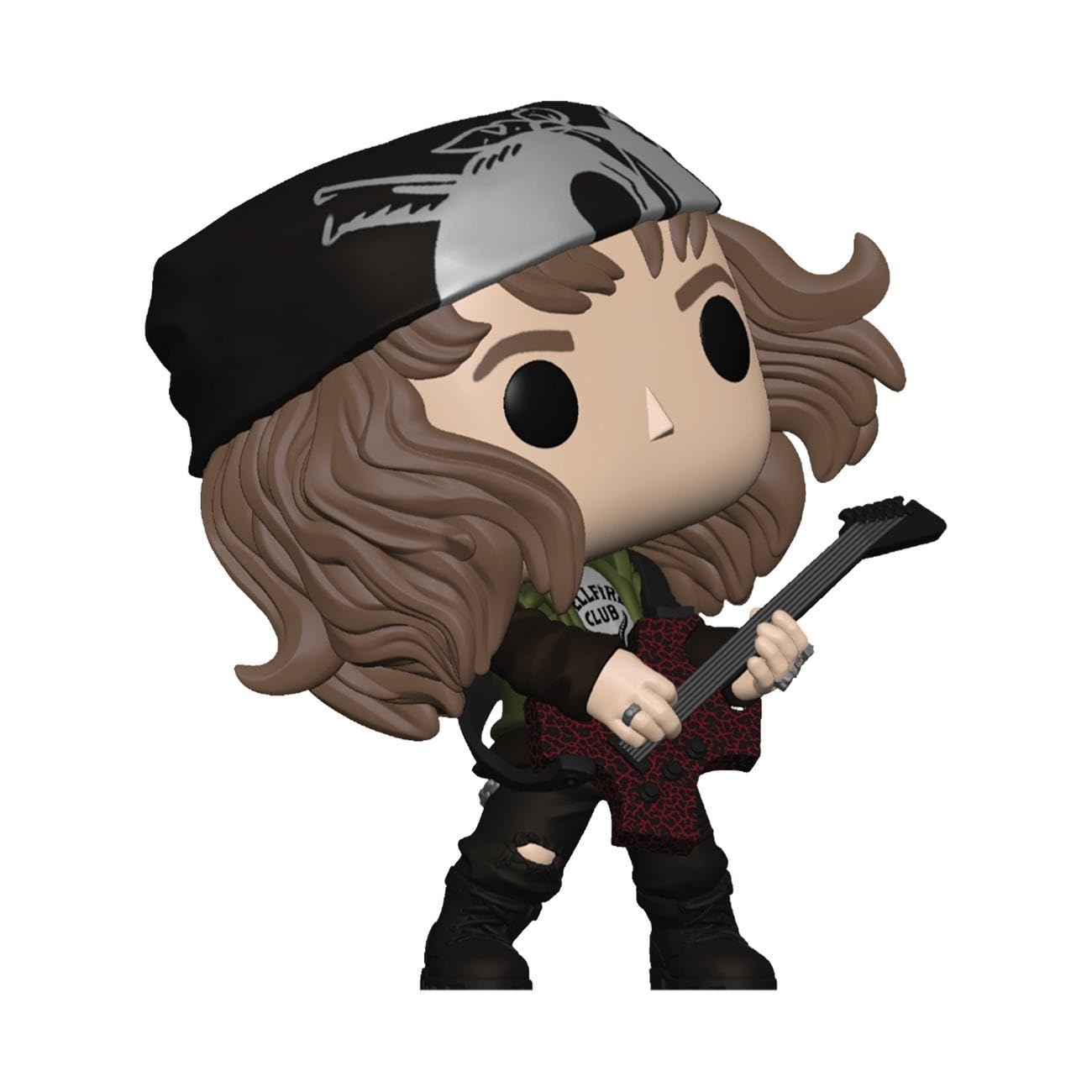 Foto 3 pulgar | Figura De Acción Funko Pop! Tv: Stranger Things Hunter Eddie - Venta Internacional.