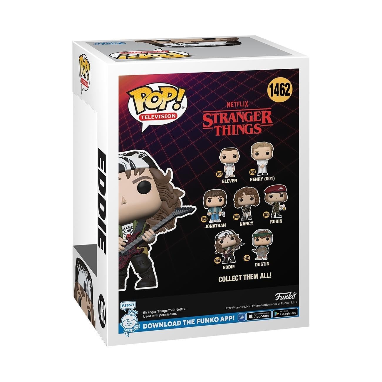 Foto 4 pulgar | Figura De Acción Funko Pop! Tv: Stranger Things Hunter Eddie - Venta Internacional.