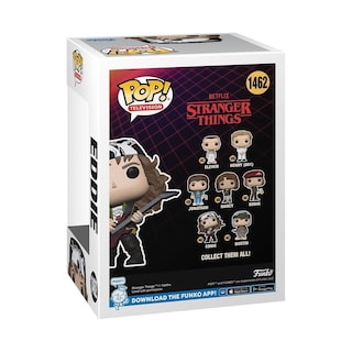 Foto 3 | Figura De Acción Funko Pop! Tv: Stranger Things Hunter Eddie - Venta Internacional.