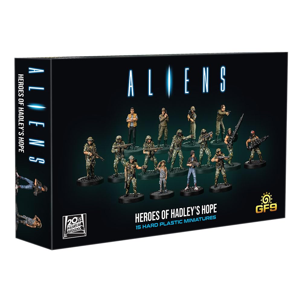 Foto 2 pulgar | Miniaturas Gale Force Nine Aliens Heroes Of Hadley's Hope - Venta Internacional.
