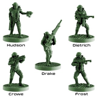 Foto 3 | Miniaturas Gale Force Nine Aliens Heroes Of Hadley's Hope - Venta Internacional.