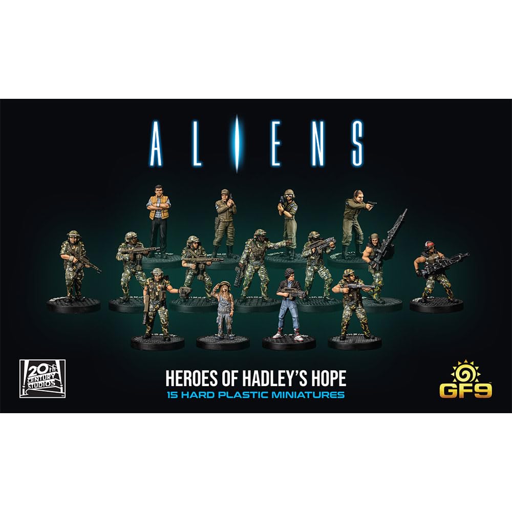Foto 7 pulgar | Miniaturas Gale Force Nine Aliens Heroes Of Hadley's Hope - Venta Internacional.