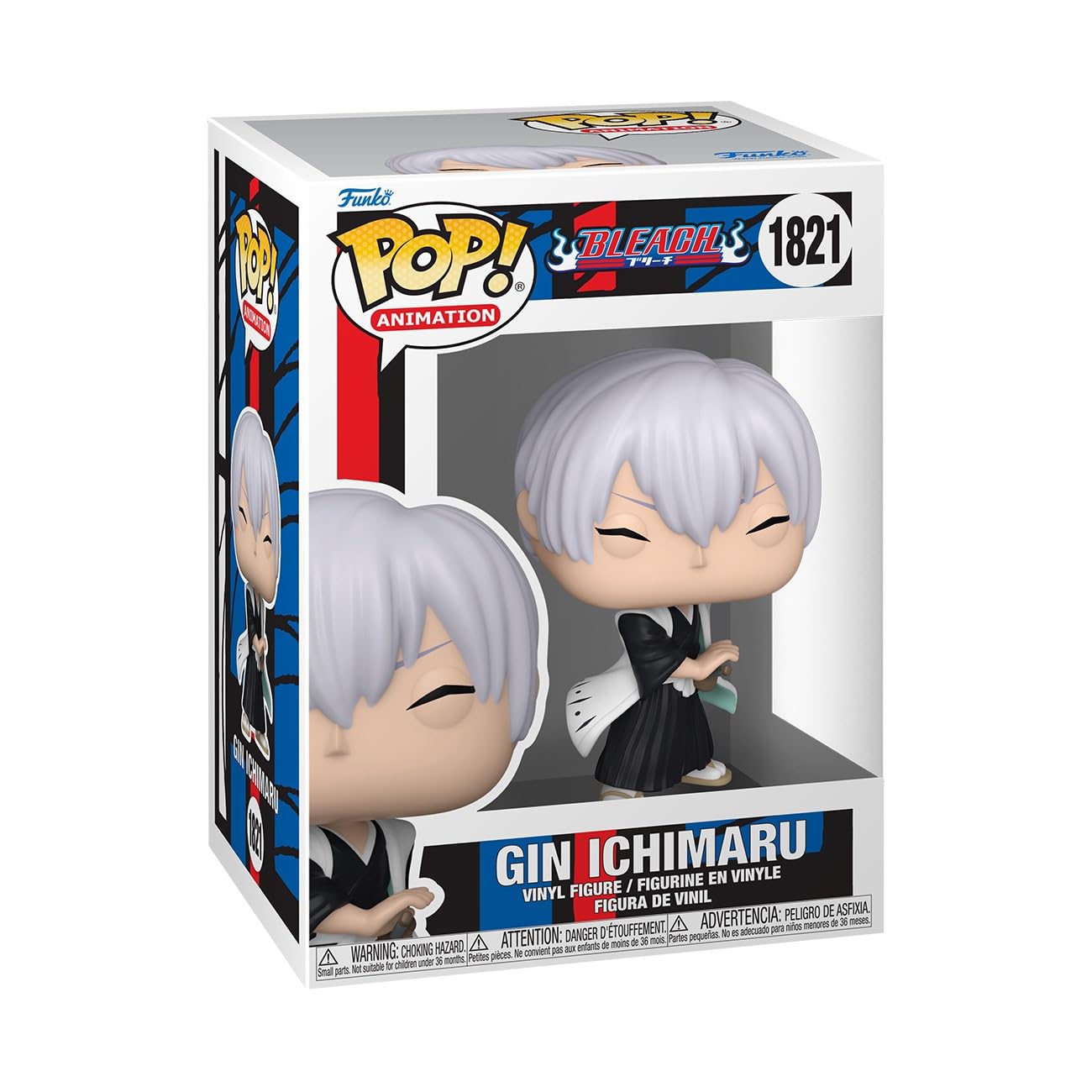 Foto 1 | Figura De Vinilo Funko Pop Animation Bleach Gin Ichimaru 10 Cm - Venta Internacional.