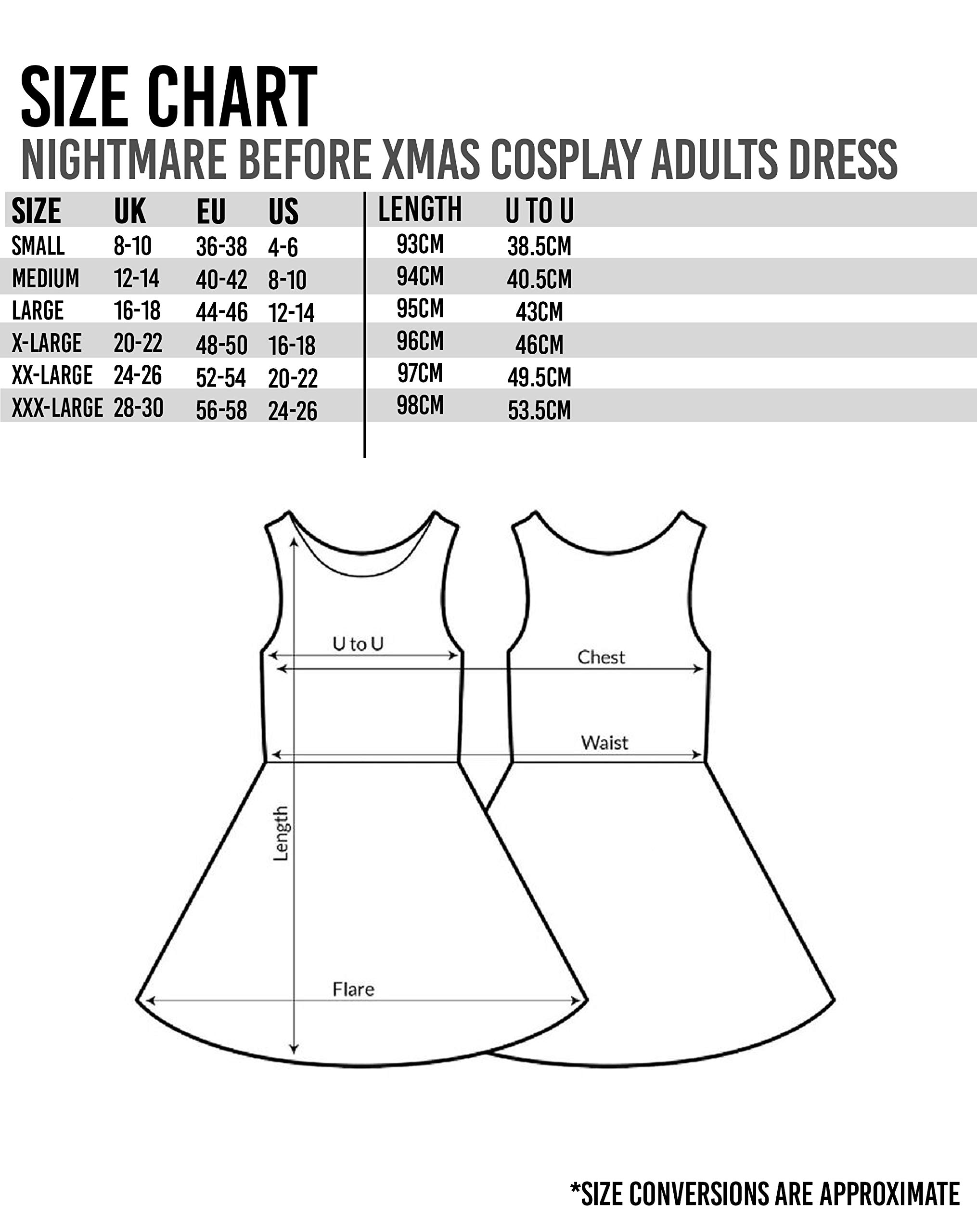 Foto 2 | Disfraz Disney Nightmare Before Christmas Sally Para Mujer - Venta Internacional.