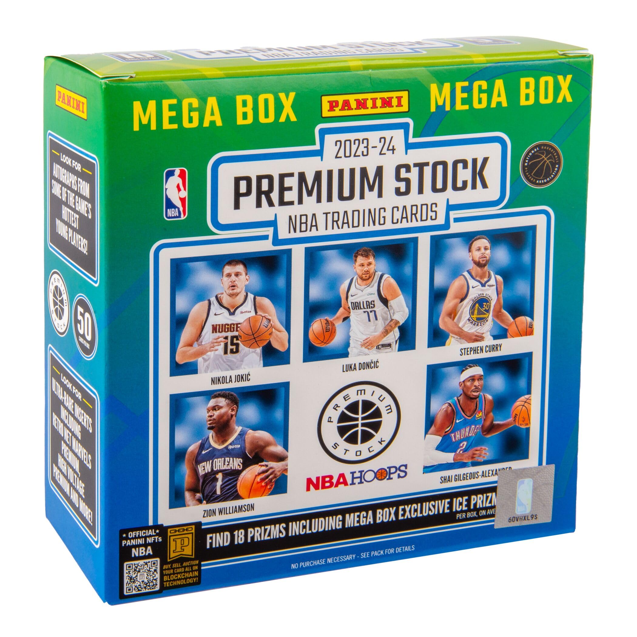 Foto 1 | Cartas Coleccionables Panini Premium Stock Basketball 2023-24 - Venta Internacional.