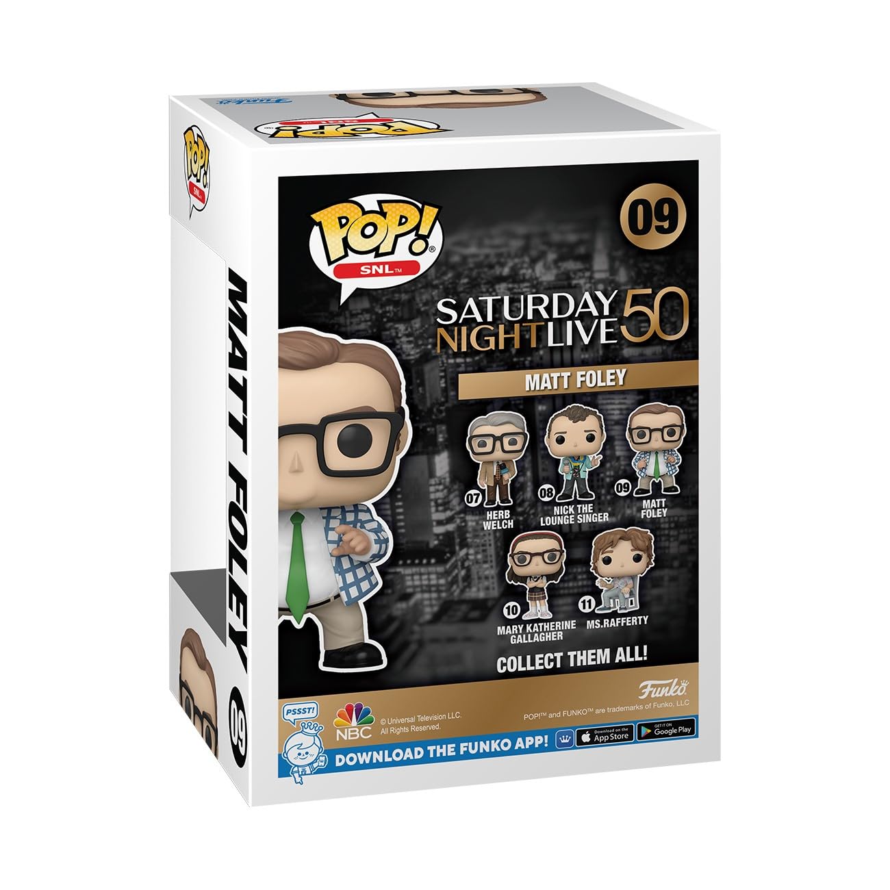 Foto 3 | ¡funko Pop! 50 Aniversario De Saturday Night Live De Snl Matt Foley - Venta Internacional.