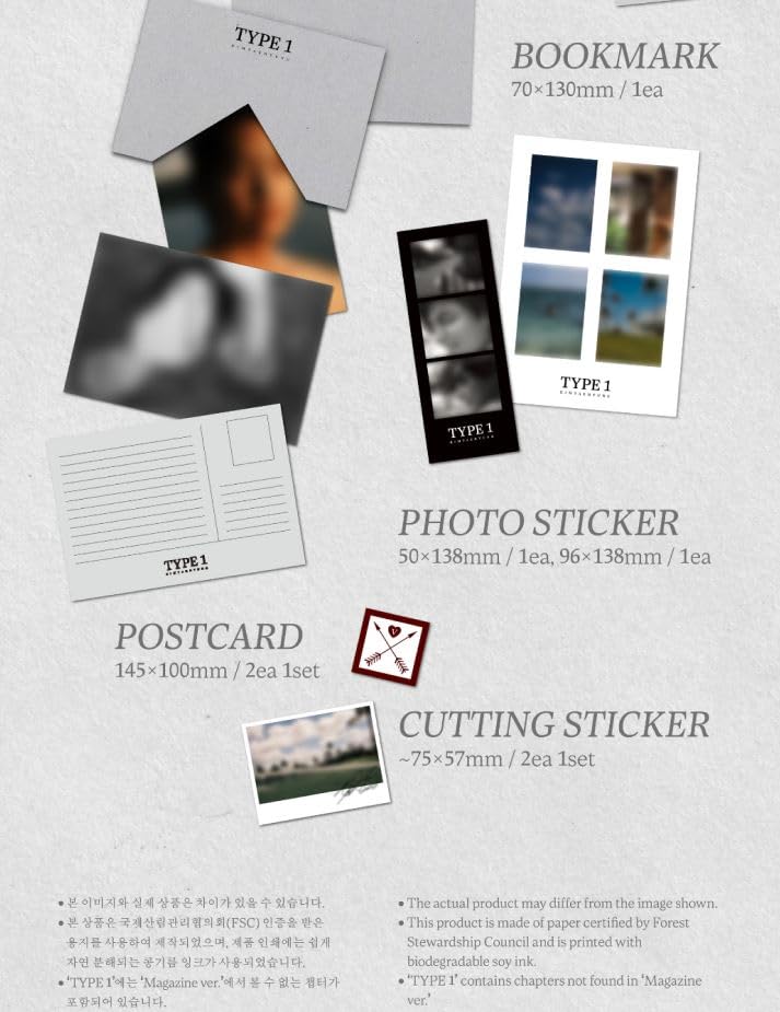 Foto 5 pulgar | Libro De Fotos Bts V Kim Taehyung Type 1 224p Tapa Dura - Venta Internacional.