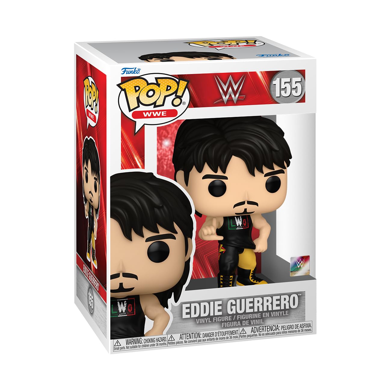 Foto 2 pulgar | Figura De Acción Funko Pop! Eddie Guerrero De La Wwe, 10,6 Cm De Altura - Venta Internacional.